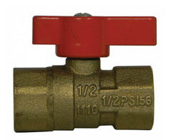 A Y McDonald 4901-155 10710R 3/4 Gas Ball Valve Fnpt X Fnpt Csa