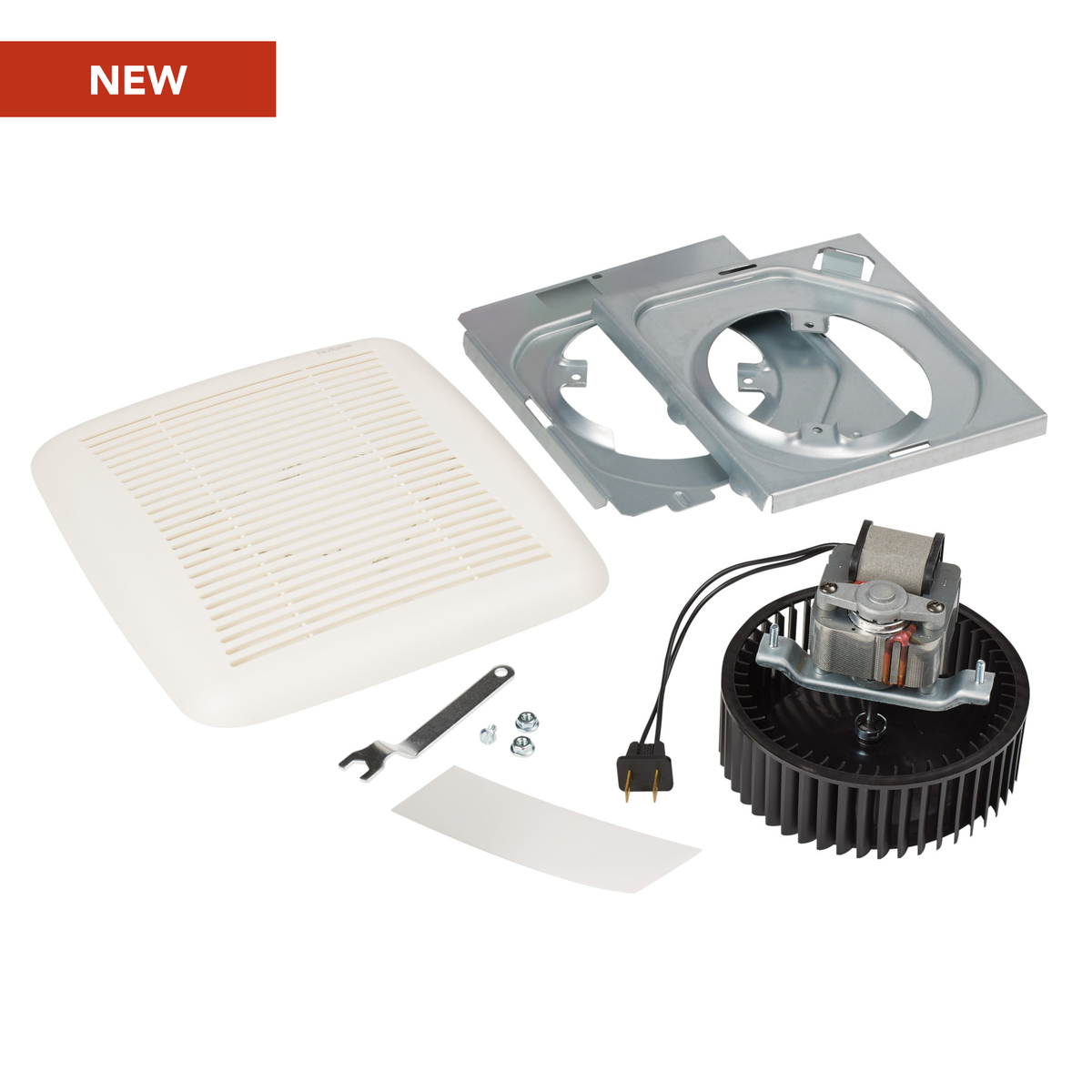 Broan-NuTone BKR60 Nut-Bro Fan Motor and Grill Upgrade Kit 60 CFM