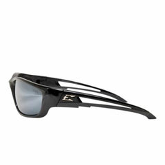 Edge SK-XL117 Kazbek XL Non-Polarized Safety Glasses, Anti-Fog/Anti-Scratch, Silver Mirror Lens