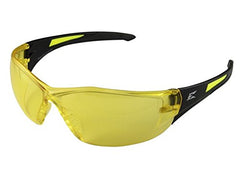 Edge SD112-G2 Delano G2 Safety Glasses, Black Frame, Yellow Lens