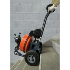 General Wire Spring 104130 Sewerooter T-4 Drain Cleaning Machine Unit, 9/16 in x 100 ft