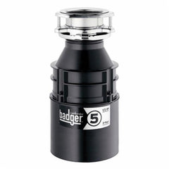 InSinkErator 79008A-ISE Insinkerator 76037H Badger 5 Continuous Feed Garbage Disposal, 1-1/2 in Drain, 1/2 hp w/Cord