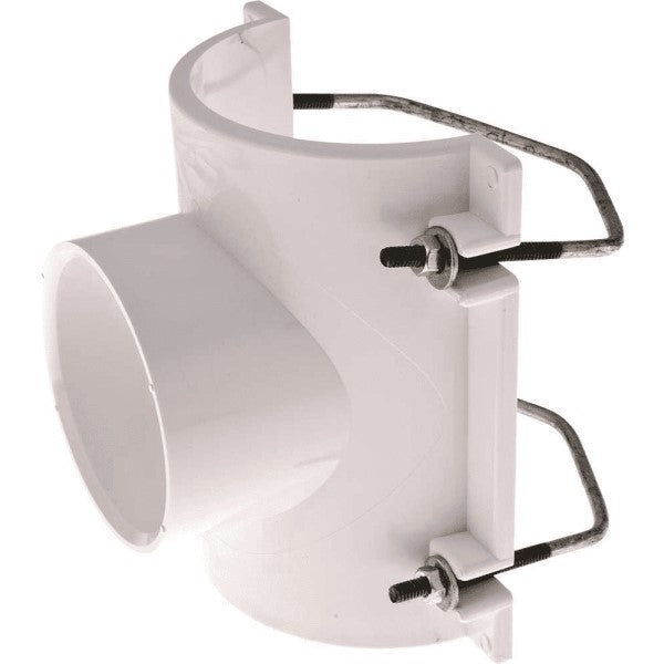 IPS Corporation 82655 Model 4871K Saddle Tee Kit, 2 in Inlet for 4 in SCH 40 DWV PVC Pipe