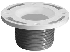 IPS Corporation 4843 Water-Tite 86191 Push N' Repair Closet Flange, 7 in OD, 3 in Pipe, 3-1/2 in L