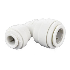 John Guest PP211208W 3/8 x 1/4 in. OD Tube Reducing Polypropylene and EPDM 90 Degree Bulk Elbow