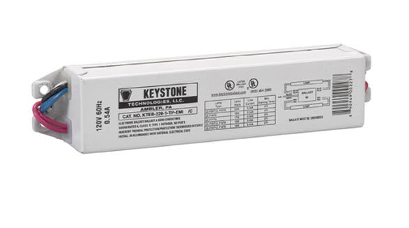 Keystone KTEB-120-1-TP-EMI Electronic Fluorescent Ballast