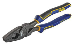 Irwin 1902416 Linemans Plier With Fish Tape Puller and Wire Crimper