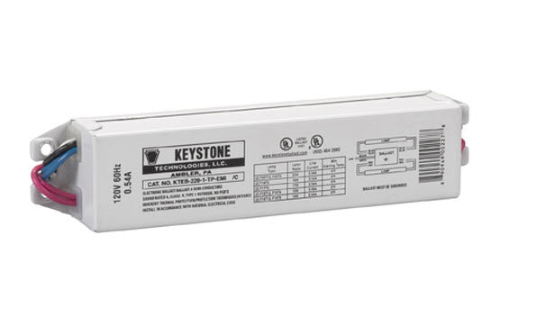 Keystone KTEB-220-1-TP-EMI Electronic Fluorescent Ballast