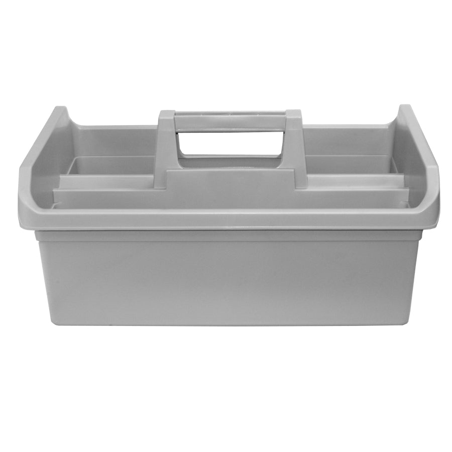 King Innovation 47027 Gray Tote Tray - 18 x 13 1/2 w/Handle