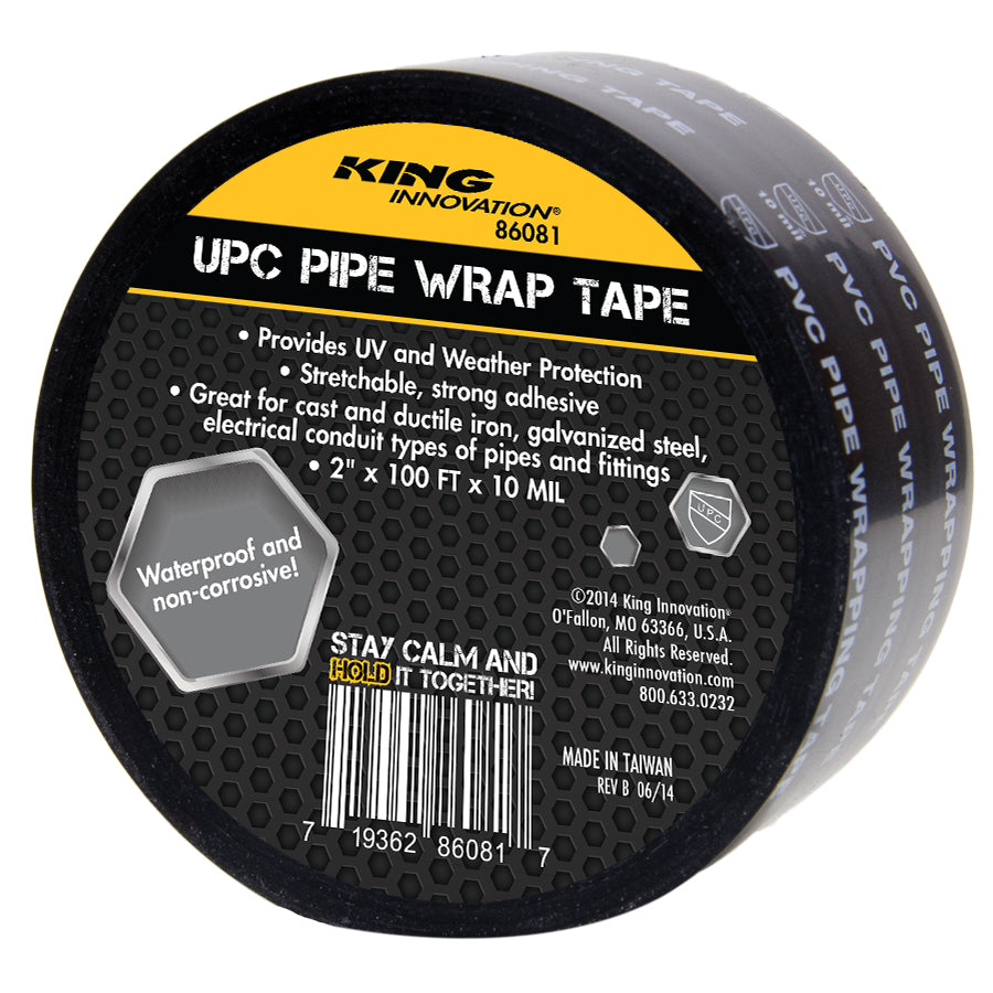 King Innovation 86081 UPC Pipe Wrap Tape each