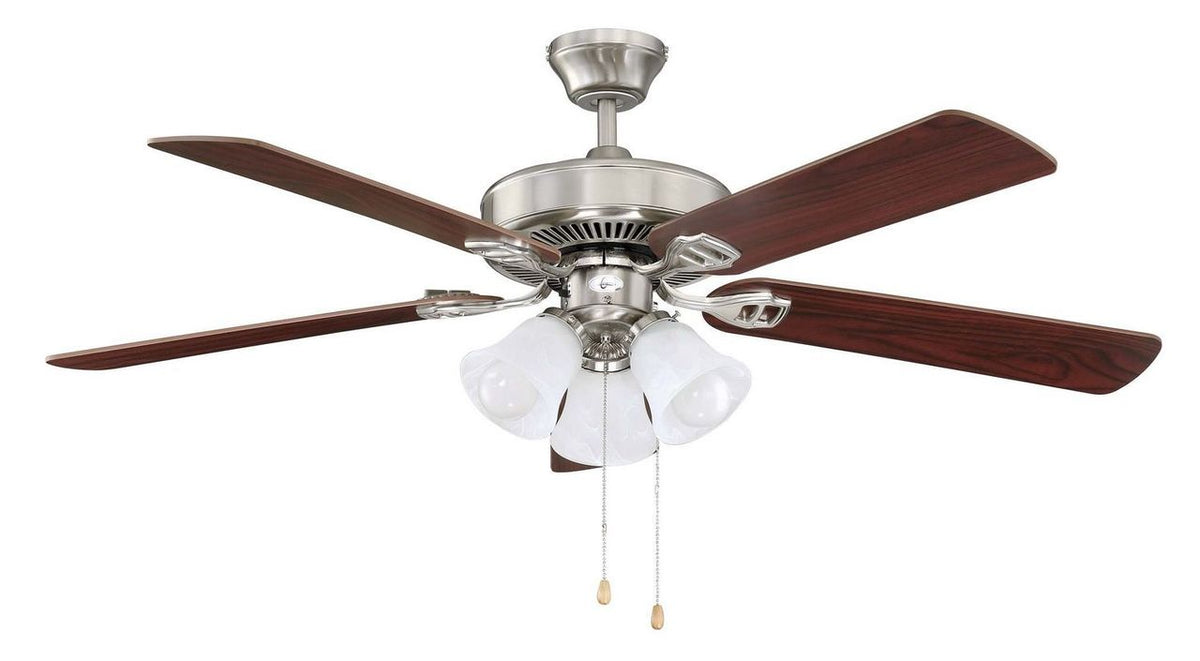 Luminance CF52836-50-LED-QC 52-inch Easy Hang Ceiling Fan with LED Light Kit