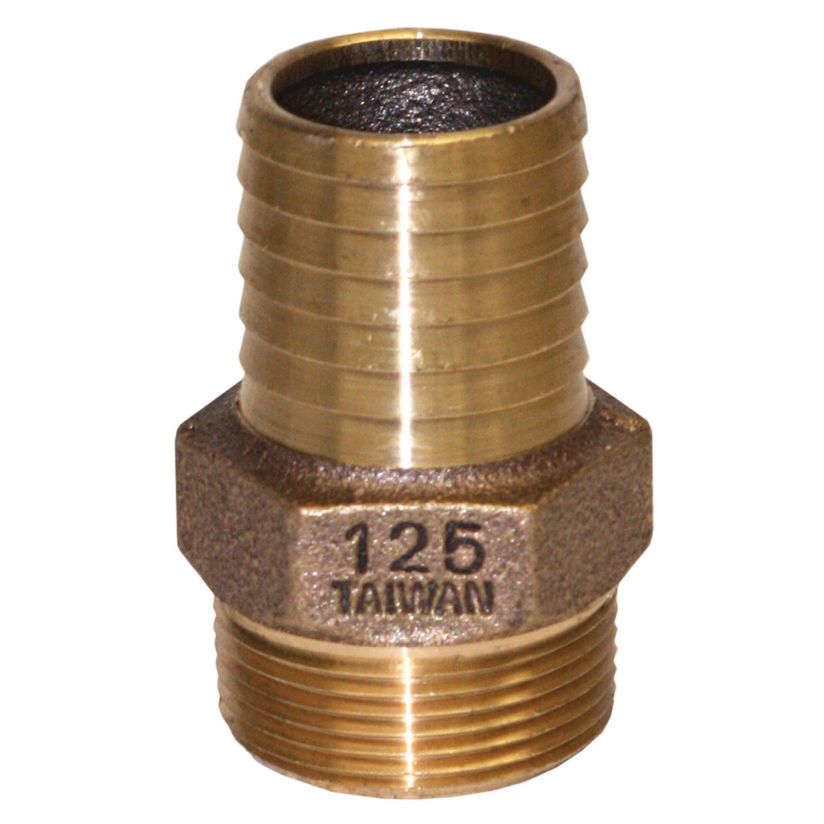 Merrill RBMANL1025 No-Lead Male Adapter, 1 x 1-1/4 in, Insert x MIP, Bronze