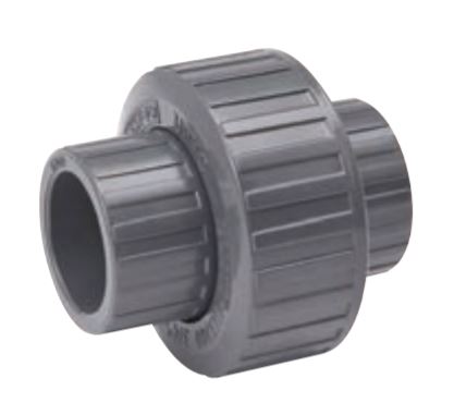 B&K 164-605 Solvent Union 1 in Nominal SCH 80 PVC