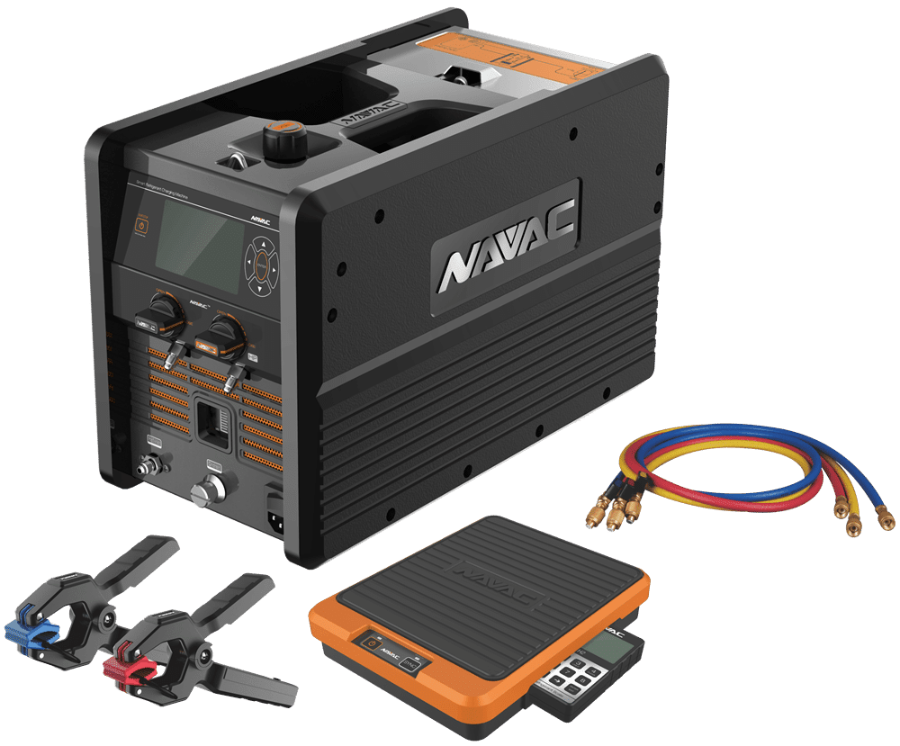 NAVAC NRC62D Smart Charging Machine, 220 lb Capacity, 9.7 in H x 10 in W x 14.5 in D, Digital Display