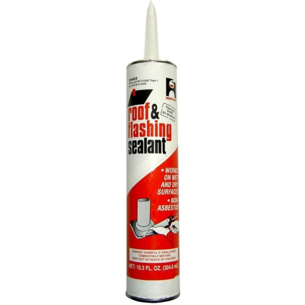 Oatey 25403 Hercules Premium Roof and Flashing Sealant 10.3 oz Cartridge Container