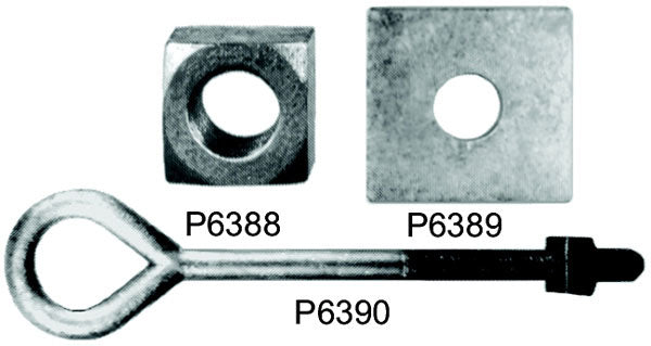 M&W Electric MW9410 5/8 x 10 Oval Eye Bolt