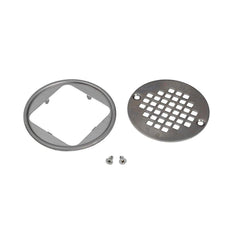 Oatey 42334 130 Series Three-Quarters Stainless Steel Round Screw-In Shower Strainer in Brushed Nickel