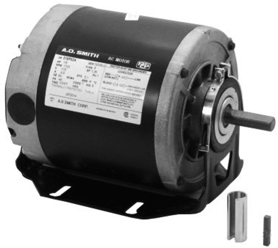 Regal Beloit GF2034 Blower Motor, 1/3 hp 115V Split Phase Open Reversible