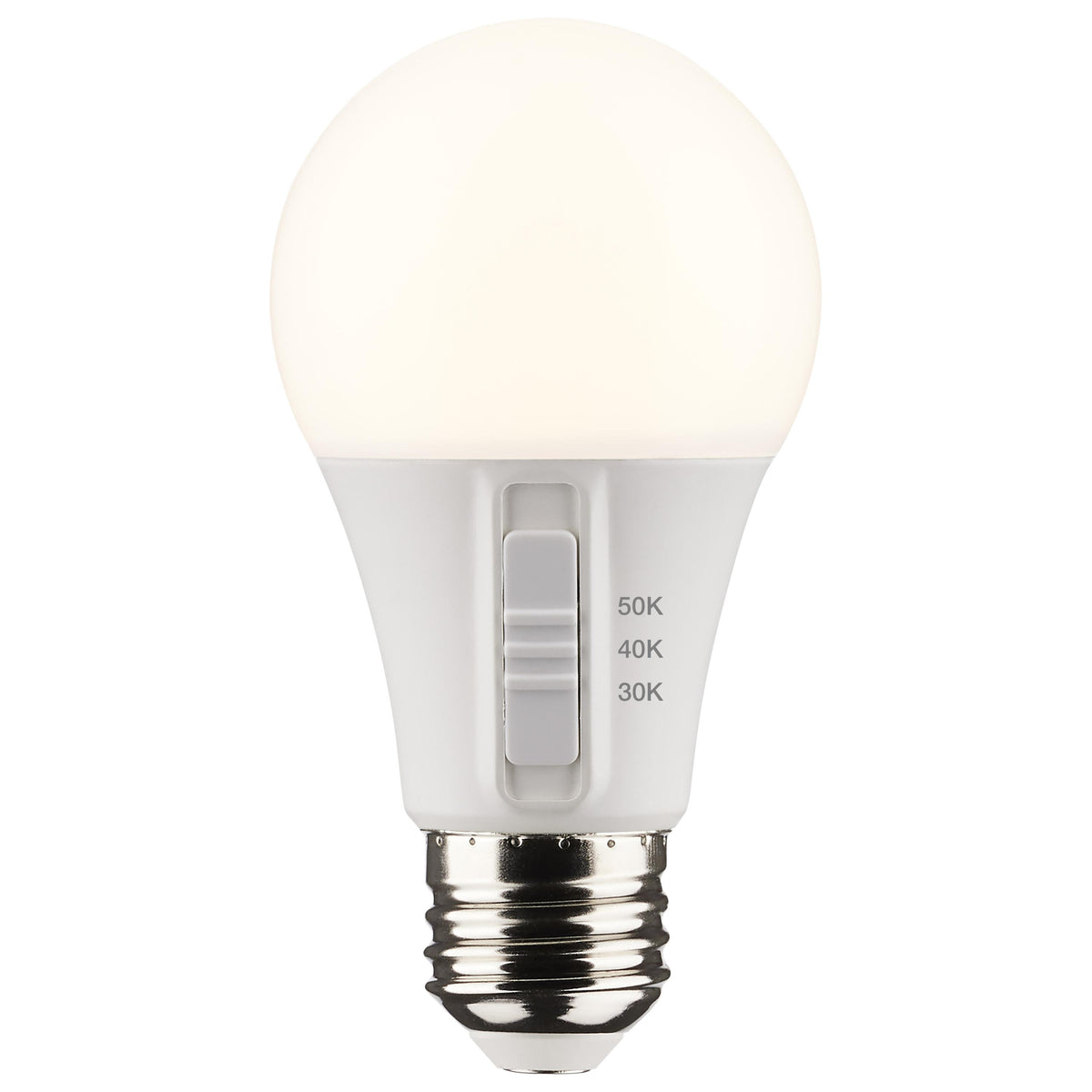 SATCO S11775 Non-Dimmable Type A Lamp, 9 W, 60 W Incandescent Equivalent, E26 Medium Lamp Base, A19 Shape, 800 Lumens