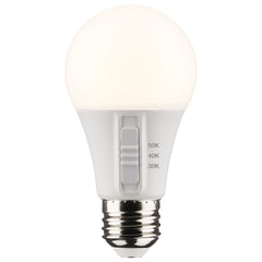 SATCO S11775 Non-Dimmable Type A Lamp, 9 W, 60 W Incandescent Equivalent, E26 Medium Lamp Base, A19 Shape, 800 Lumens