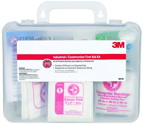 SAS Safety 6025 First Aid Kit, Plastic Case, 25-Person Kit