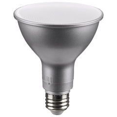 SATCO S11587 PAR Lamp 11 W 75 W Incandescent Equivalent E26 Medium Lamp Base LED Lamp PAR30LN Shape 1000 Lumens