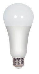 SATCO S28786 15.5W A19 LED Bulb Medium E-26 Base 3000 Kelvin 220 Degree 120V