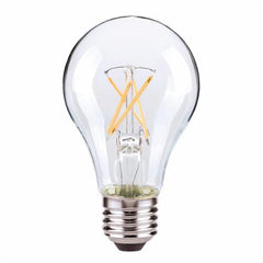 SATCO S29876 Dimmable LED Filament Lamp 6.5 W E26 Medium LED Lamp A-19 Shape