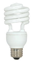 SATCO S7225 18W T2 Coil Compact Fluorescent Light Bulb with Medium Base