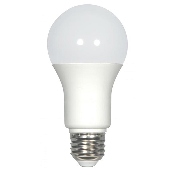 SATCO S9810 Type A LED Lamp, 11.5 W, 75 W Incandescent Equivalent