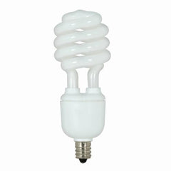 SATCO S7366 Compact Fluorescent Lamp, 13 W, E12 Candelabra CFL Lamp, T2 Mini Spiral Shape, 880 Lumens Initial