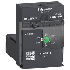 Schneider Electric LUCC18FU Square D 110 to 240 VAC 4.5 to 18 Amp 1-Phase Class 10 Thermal Motor Starter