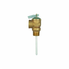 CASH ACME 16372-0150 Temperature and Pressure Relief Valve 3/4 in MNPT x FNPT 150 psi