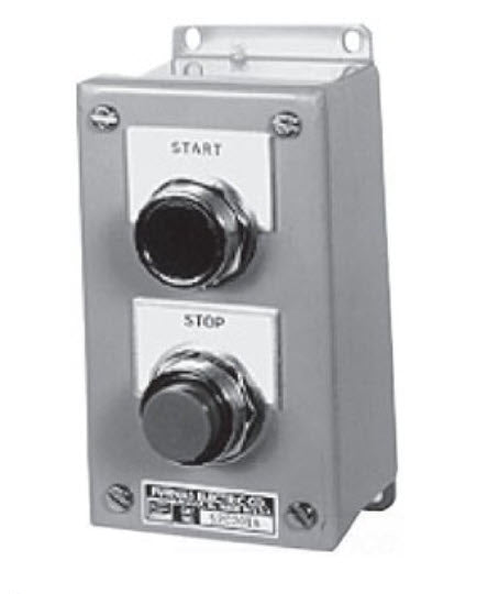 Siemens 52C201A Command 52 Heavy Duty Control Station/Start-Stop, 600 VAC, 10 A, 1NC-1NO Contact, NEMA 12/13