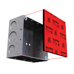 Specified Technologies EP45 Firestop Pad For Use With 4-11/16 in Square Boxes