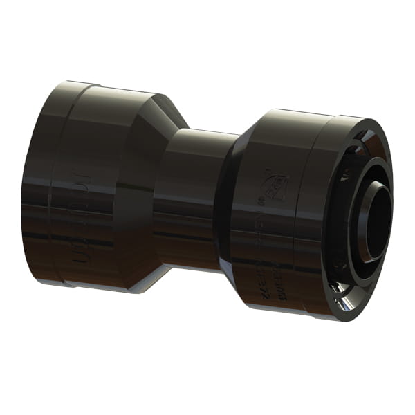 Uponor TF4777510 TotalFit Coupling, 3/4 x 1 in Nominal, Push-to-Connect End Style, Engineered Polymer