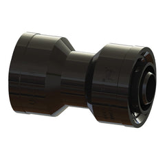 Uponor TF4771010 TotalFit Coupling, 1 in Nominal, Push-to-Connect End Style, Engineered Polymer