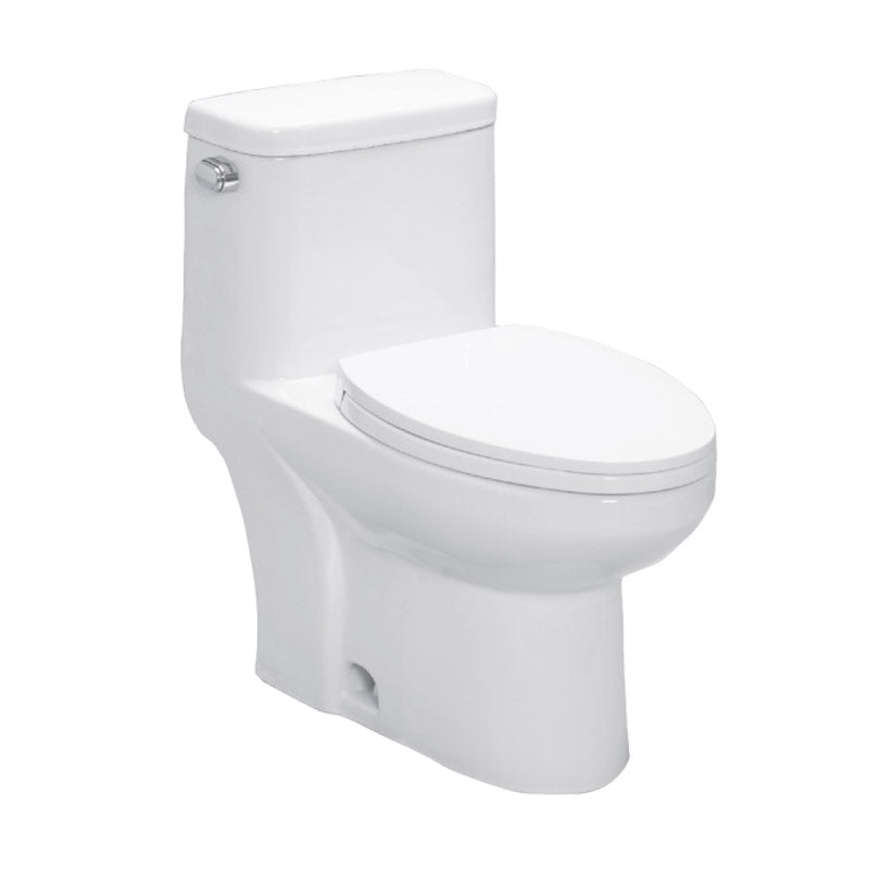 Western Pottery C1132 Modern 1PC Toilet Easy Height 1.28G