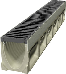 ACO 74017 K1-17 1M Sloped Galvanized Channel 39074017