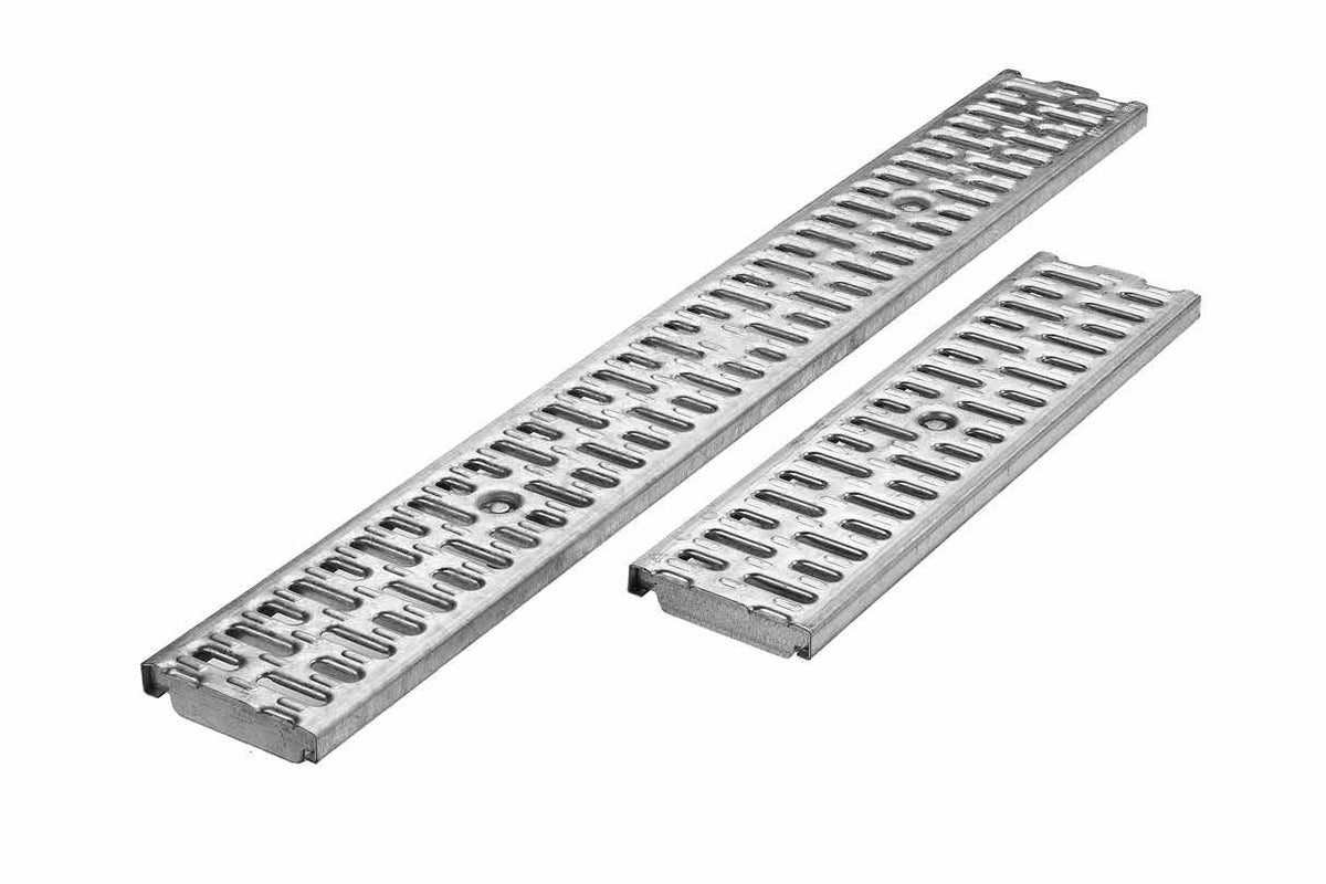 ACO 31531 Aco Quicklok Type 421Q Slotted Galvanized Grate