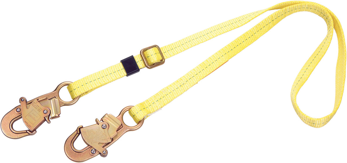 DBI-SALA 1231011 DBI-SALA 3 Ft. Web Adjustable Positioning Lanyard with Snap Hook