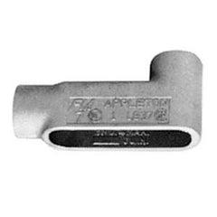 Appleton APPLB97 FM7 Conduit Body, 3-1/2 lb, Grayloy-Iron