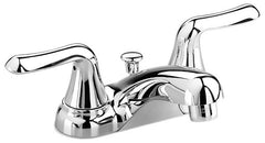 American Standard 2275509.002 Colony Soft Centerset Lavatory Faucet, 1.2 gpm, 1-5/8 in H Spout, Speed Connect Pop-Up Drain