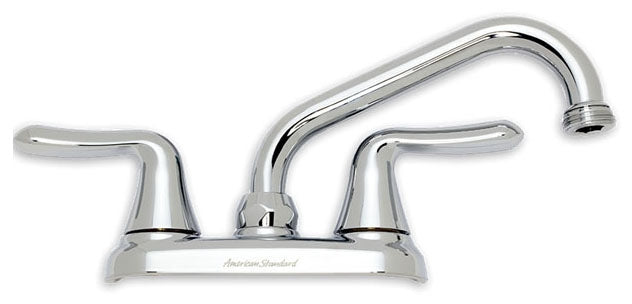 American Standard 2475550.002 Colony Soft Utility Faucet 2-Handle 3-Hole Mount