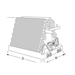 Aspen Z5 Drain Pan Mobile Home, 17-3/8 in W x 19-3/8 in D