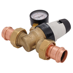 Caleffi 535661HA PressCal PRV ASSE 1003, 1 Press w/ Pressure Gauge