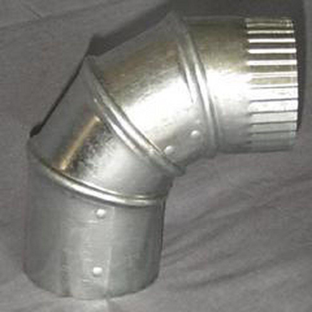 Cody Company 1258 8 in 30 ga 90 Degree Duct Elbow