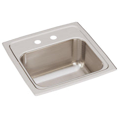 Elkay BLR152 Lustertone Classic Stainless Steel Drop-In Bar Sink