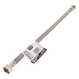 Fluidmaster PRO4F16 Pro Series 1/2 x 16 in. Braided Stainless Sink Flexible Water Connector