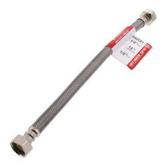 Fluidmaster PRO4F12 1/2 x 12 in. Braided Stainless Toilet Flexible Water Connector